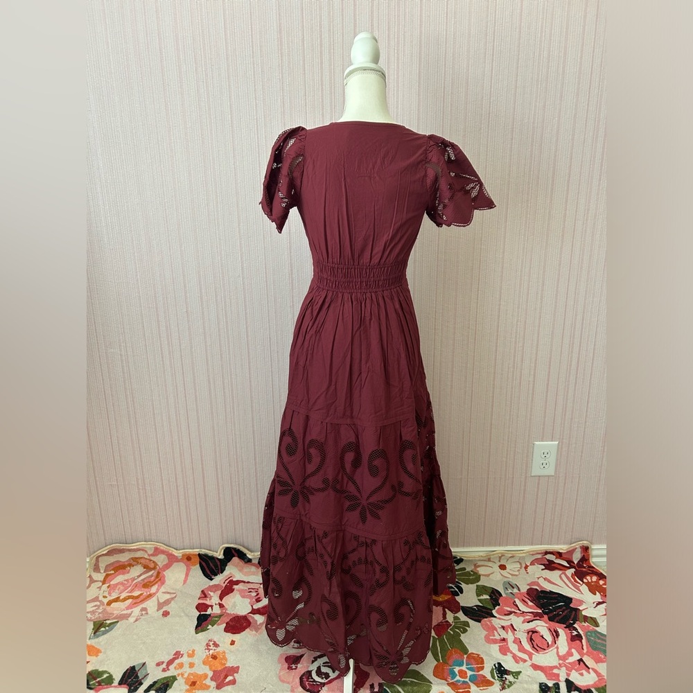 Anthropologie The Somerset maxi dress : cutwork edition - Picture 8 of 9